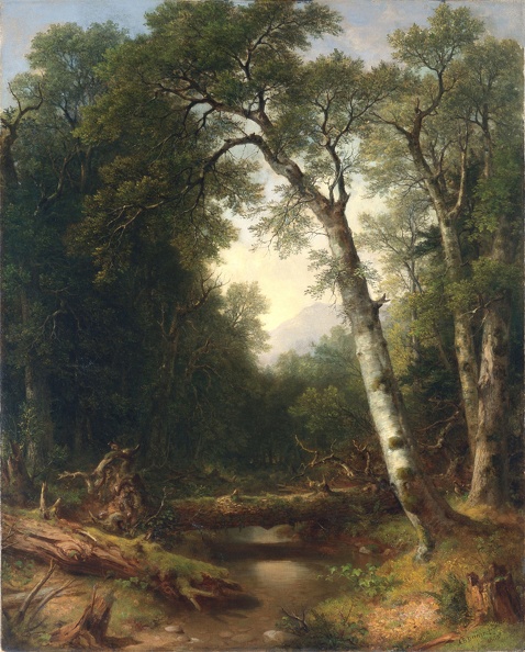 DURAND ASHER BROWN FOREST STREAM 1865 TH BO