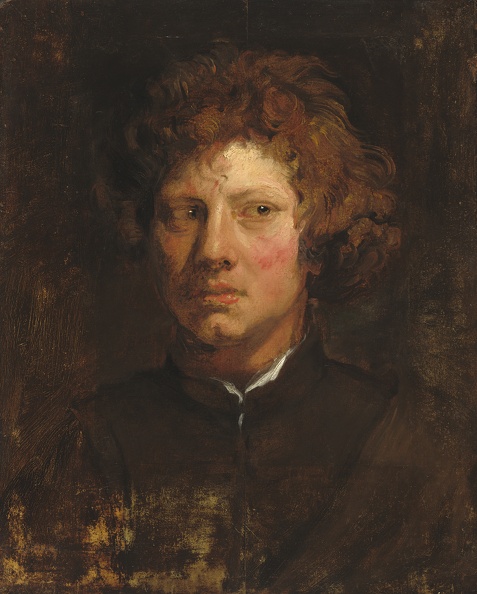 DYCK ANTHONY VAN PRT OF HEAD OF YOUNG MAN C1617 1618 N G A