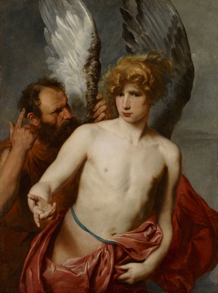 DYCK ANTHONY VAN DAEDALUS AND ICARUS