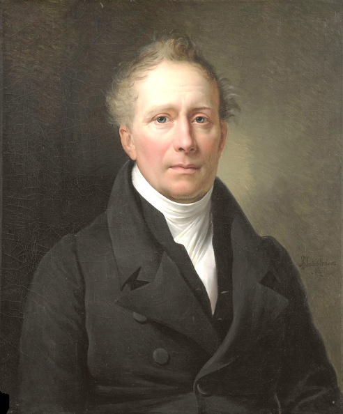DUBOIS DRAHONET ALEXANDRE JEAN PRT OF DANIEL FRANCIS SCHAS 1772 1848 MEMBER OF BOARD OF TRADE COLONIES 1826 RIJK