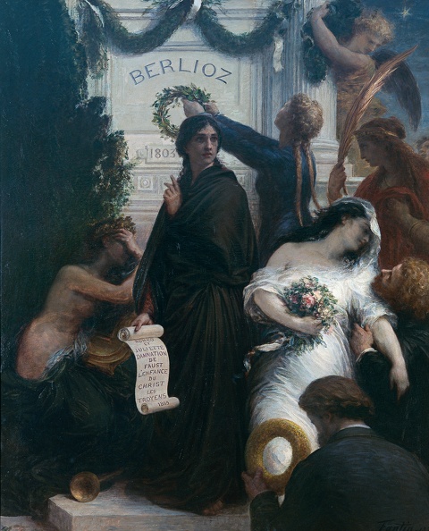 FANTIN LATOUR HENRI ANIVERSARIO BERLIOZ 1878