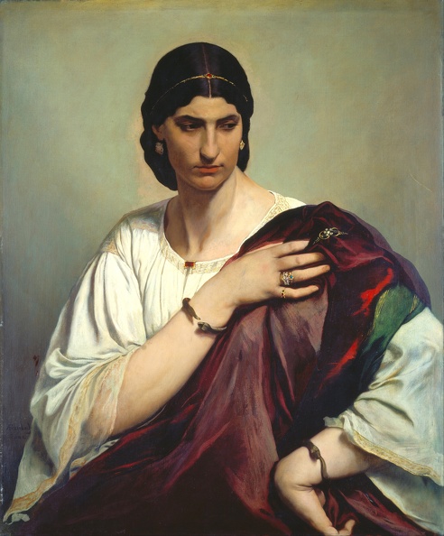 FEUERBACH ANSELM PRT OF ROMAN WOMAN GOOGLE