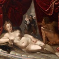 FINSON LOUIS VENUS CUPID AND LOVERS IN BACKGROUND