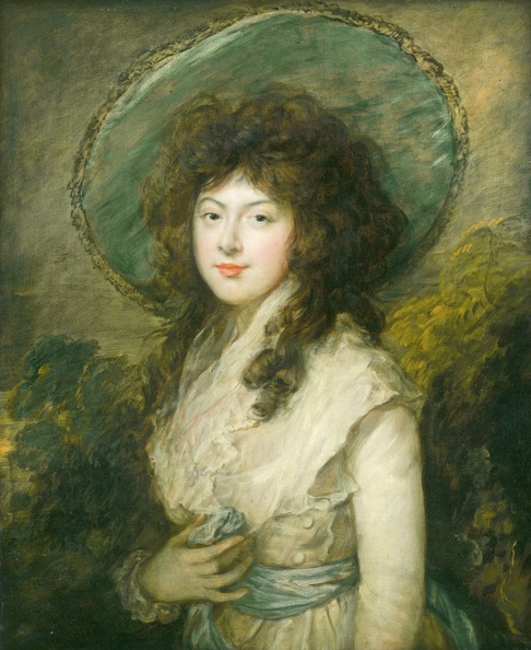 GAINSBOROUGH THOMAS PRT OF MISS CATHERINE TATTON 1786 WA NG