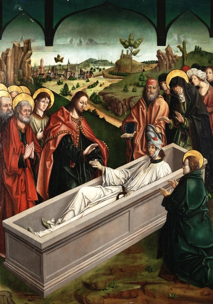 GALLEGO FERNANDO CHRIST RAISING OF LAZARUS 1480 1488 TUCSON