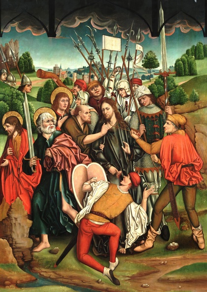 GALLEGO FERNANDO CHRIST TAKING IN CUSTODY 1480 1488 TUCSON