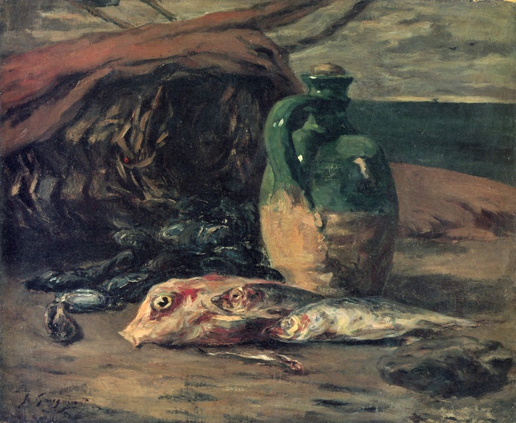 GAUGUIN PAUL STILLIFE FISH 1878