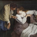 GENTILESCHI ORAZIO MARTHA REPROVING HER SISTER MARY 1620 MUNICH
