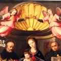 GHIRLANDAIO RIDOLFO TOSINI MICHELE SPOSALIZIO MISTICO DI S. CATERINA E SANTI 1525