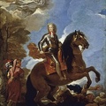 GIORDANO LUCA F. P. CARL II KING OF SPAIN RIDING 1694 PRADO