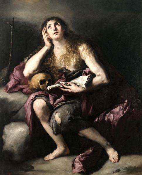 GIORDANO LUCA F. P. PENITENT MAGDALENE 1660 1665 PRADO