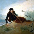 GOYA FRANCISCO JOSE DE SHEPHERD FLUTE 1786 1787 PRADO