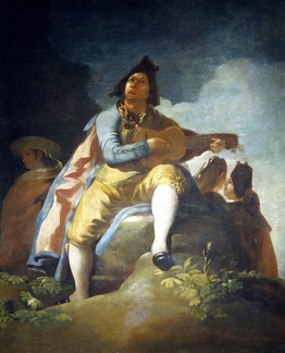 GOYA FRANCISCO JOSE DE GUITARIST 1779 PRADO