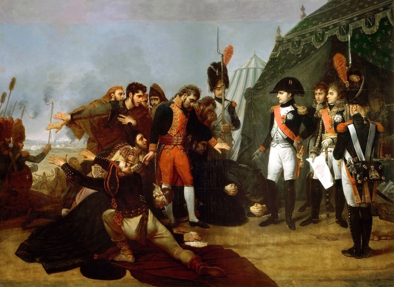 GROS ANTOINE JEAN CAPITULATION DE MADRID LE 4 DECEMBRE 1808