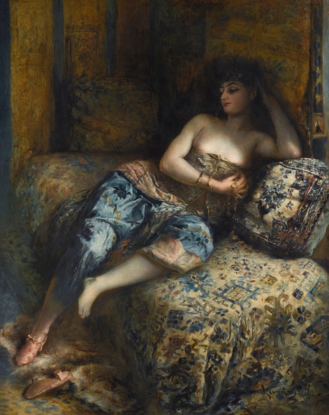 GSELL LUCIEN LAURENT 1860 1944ODALISQUE2