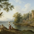 HACKERT JACOB PHILIPP DER TIBER BEI ROM 1775