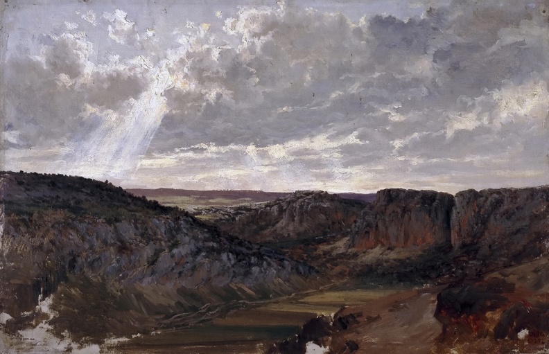 HAES CARLOS MOUNTAIN IN ARAGON 1872 PRADO
