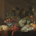 HEEM CORNELIS DE STILL LIFE WITH CRAYFISH OYSTERS AND FRUIT 2008.290 CLEVE