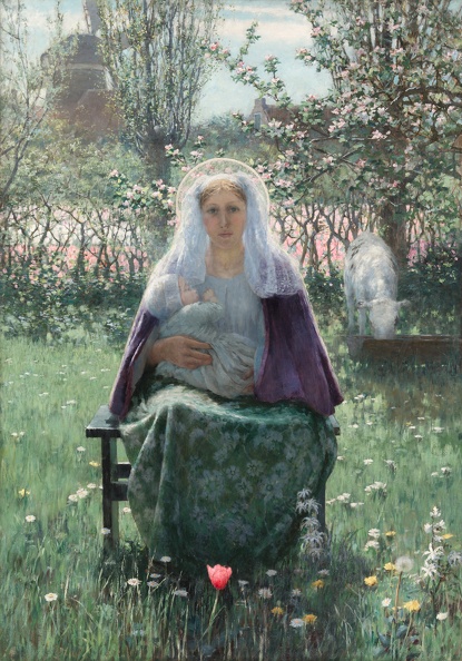 HITCHCOCK GEORGE BLESSED MOTHER 1892