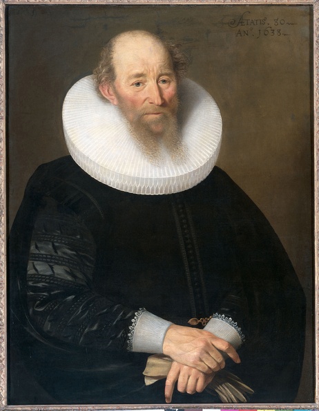 HOFFMANN SAMUEL PRT OF OLD MAN 1638 RIJK