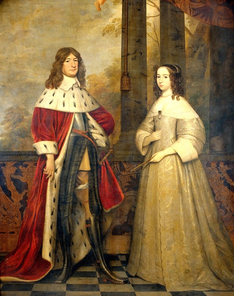 HONTHORST GERRIT VAN PRT OF FREDERICK WILLIAM PRINCE ELECTOR OF BRANDENBURG WIFE LOUISE HENRIETTA COUNTESS OF NASSAU 1647 RIJK