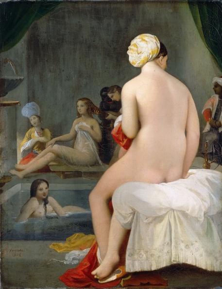 INGRES JEAN AUGUSTE DOMINIQUE SMALL BATHER 1826 PHILIPS COLLECTION