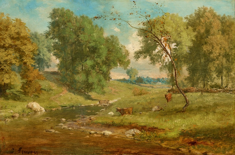INNESS GEORGE IN MEADOW INDIA