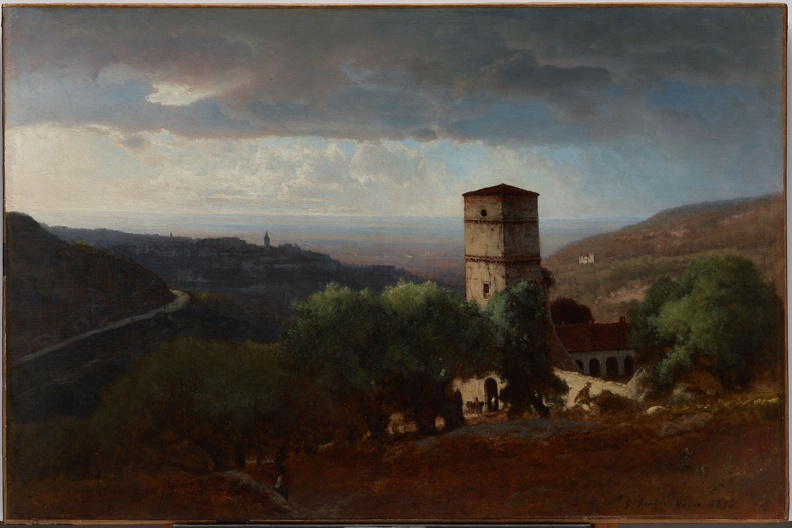 INNESS GEORGE VIEW OF ROME FROM TIVOLI 197414FA DALLAS MUSEUM OF ART