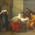KAUFFMANN ANGELICA PRT OF VIRGIL WRITING HIS EPITAPH AT BRUNDISI 1785 CARNEGIE
