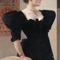 KLIMT GUSTAV PRT OF LADY MARIE BREUNIG 1894