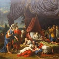LAGRENEE LOUIS JEAN FRANCOIS MORT DE LA FEMME DE DARIUS 1785