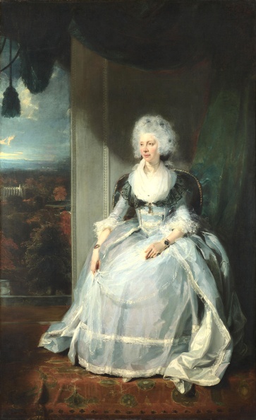 LAWRENCE THOMAS PRT OF QUEEN CHARLOTTE 1789