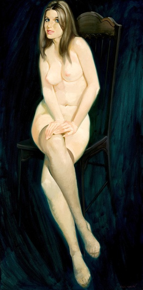 LEWIS DON SEATED NUDE