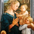 LIPPI FRA FILIPPO MADONNA AND CHILD AND TWO ANGELS