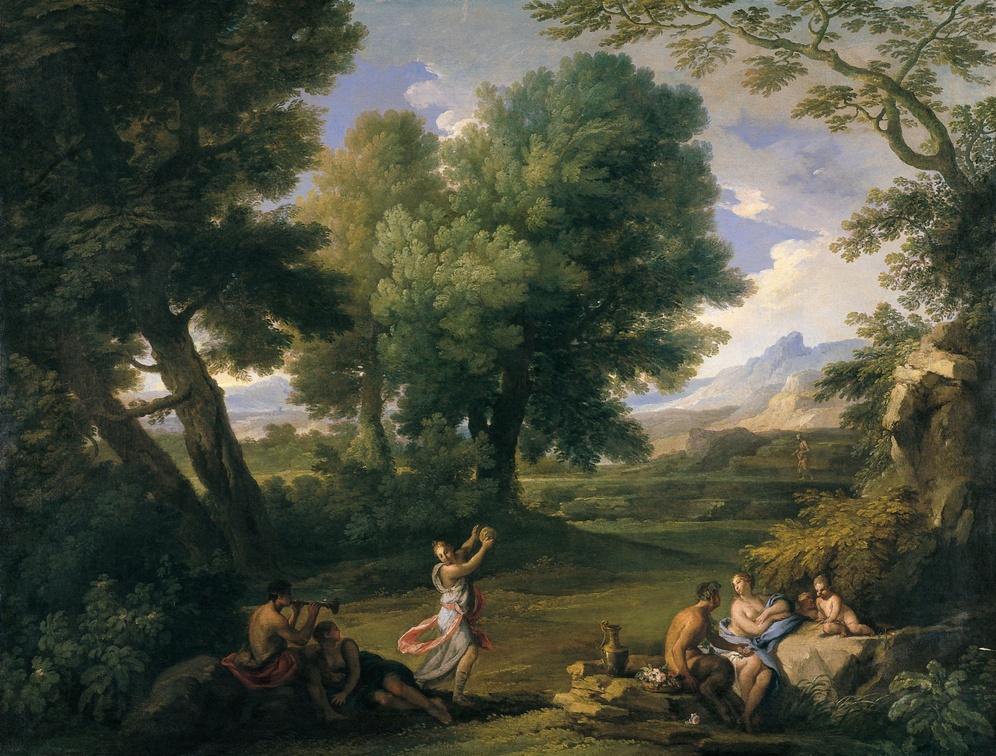 LOCATELLI ANDREA LANDSCAPE NYMPHS AND SATYRS TH BO