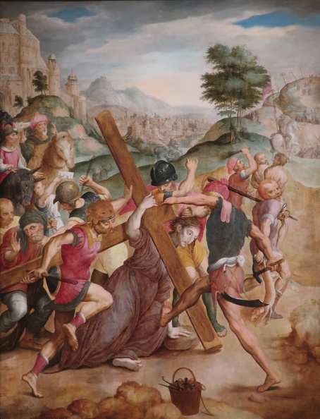 LOMBARD LAMBERT CHRIST CARRYING CROSS BY SCHORR COLLECTION