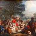 LOO CHARLES ANDRE VAN HALTE DE CHASSE 1737