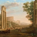 LORRAIN CLAUDE GELLEE RUINS OF ROMAN FORUM GOOGLE AUST