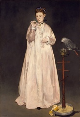 MANET EDOUARD YOUNG LADY IN 1866 1866