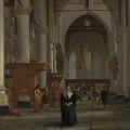 MAN CORNELIS DE INTERIOR OF LAURENSKERK IN ROTTERDAM 856 MAURITSHUIS