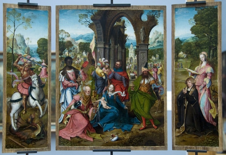MASTER OF ANTWERP ADORATION BY KINGS