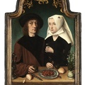 MASTER OF FRANKFURT PAINTER AND HIS WIFE 1496 KMSKA