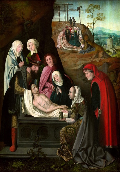 MASTER OF HOOGSTRAETEN OUR LADY OF SORROWS CENTER ENTOMBMENT 1490 1510 ROYAL