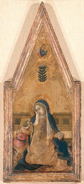MASTER OF ST. PIETRO IN OVILE OUR LADY OF HUMILITY 1355