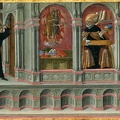 MATTEO DI GIOVANNI ST. AUGUSTINES VISION OF STS JEROME AND JOHN BAPTIST CHICA