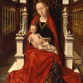 MEMLING HANS AFTER ENTHRONED MARIA WITH CHILD