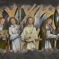 MEMLING HANS CHRIST SINGING MUSICERENDE ENGELEN ROYAL