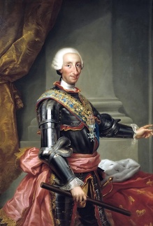 MENGS ANTON RAPHAEL PRT OF CARLOS III 1774 PRADO
