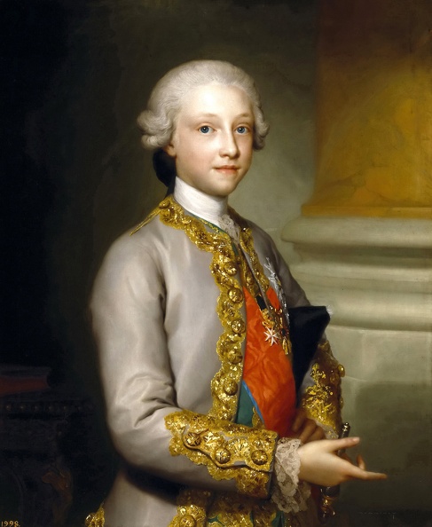 MENGS ANTON RAPHAEL PRT OF GABRIEL DE BORBON Y SAJONIA INFANTE DE ESPANA 1765 1767 PRADO