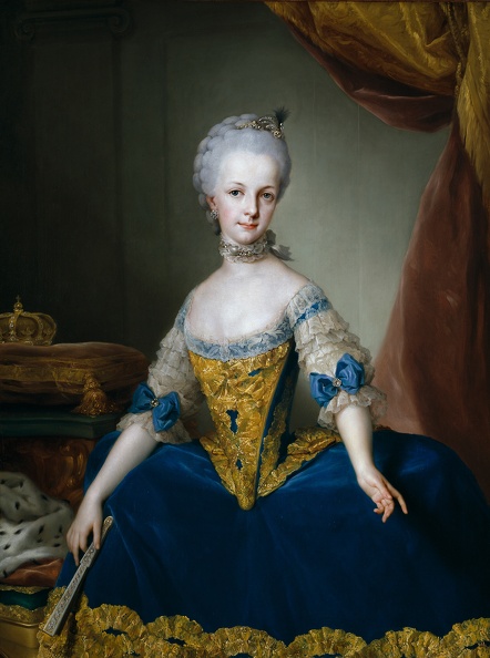 MENGS ANTON RAPHAEL PRT OF MARIA JOSEPHA OF AUSTRIA 1767
